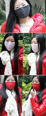 Pollution PM2 5 Washable Children DOTS White