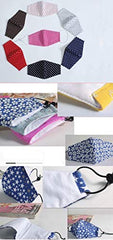 Pollution PM2 5 Washable Children DOTS White