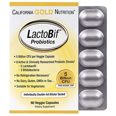 California Gold Nutrition Probiotics Gluten Free