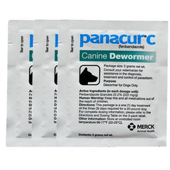 Panacur C Canine Dewormer Three 2 Gram Packages Fenbendazole<BR>파나큐어 C 2그램 3팩 팬벤다졸 구충제